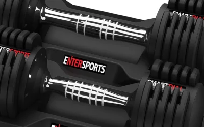 Entersports lot de 2 haltères réglables