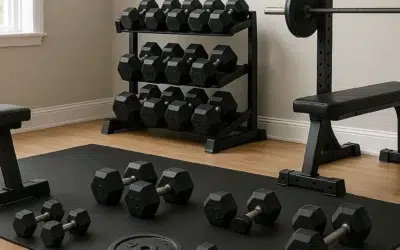 Guide : comment choisir ses haltères pour la musculation à domicile ?
